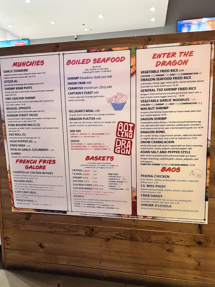 Boiling Dragon Menu image 1